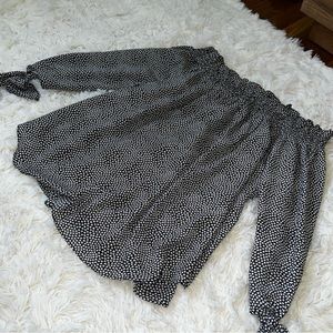 MICHAEL KORS off the shoulder top